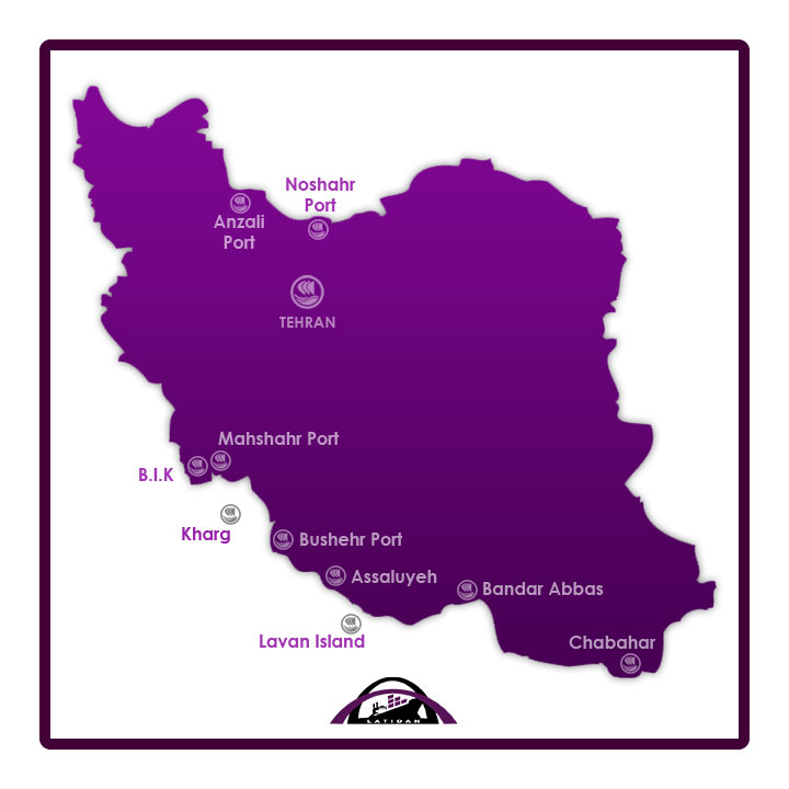 iran shipping ports